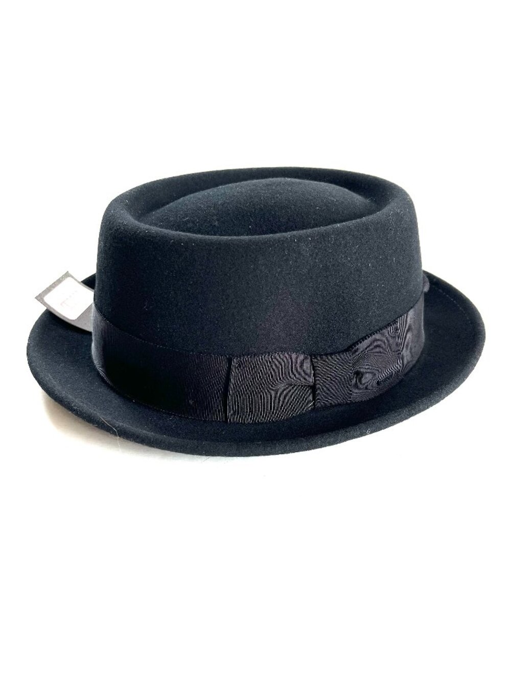 Bailey Of Hollywood Water Repellent Black Mens Darron Wool Fedora Hat Pork Pie